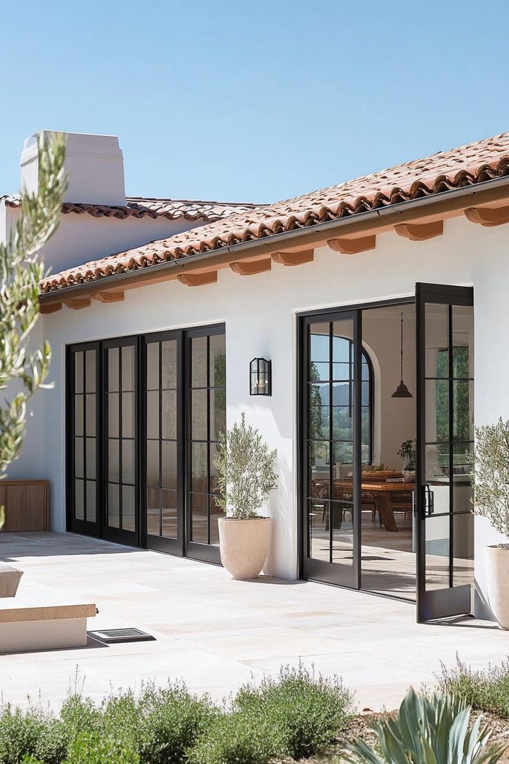 Building a Modern Mediterranean Home - Modern Mediterranean Style Home Additions
